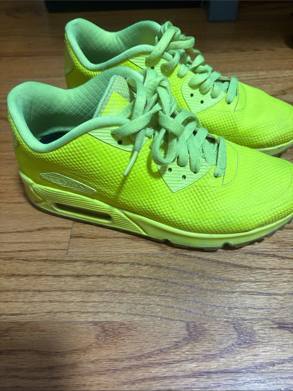 Nike Neon Lime Green Women's Air Max Sneakers